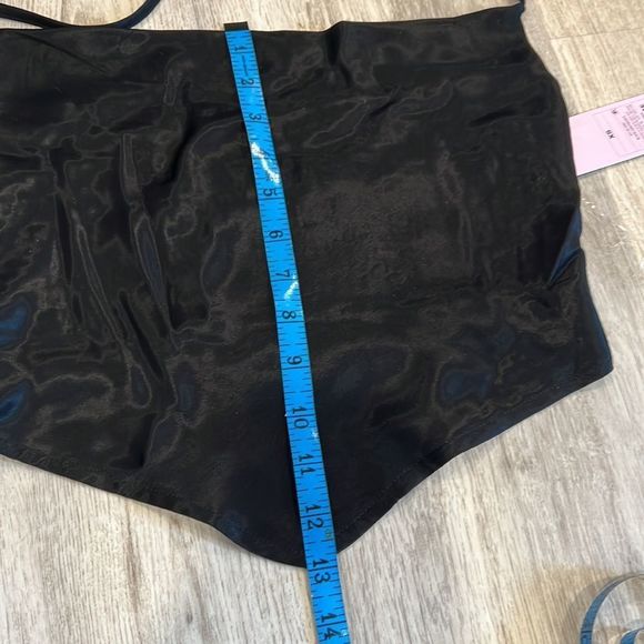 Womens satin cowl neck scarf tank top size XS NWT! - Picture 8 of 9